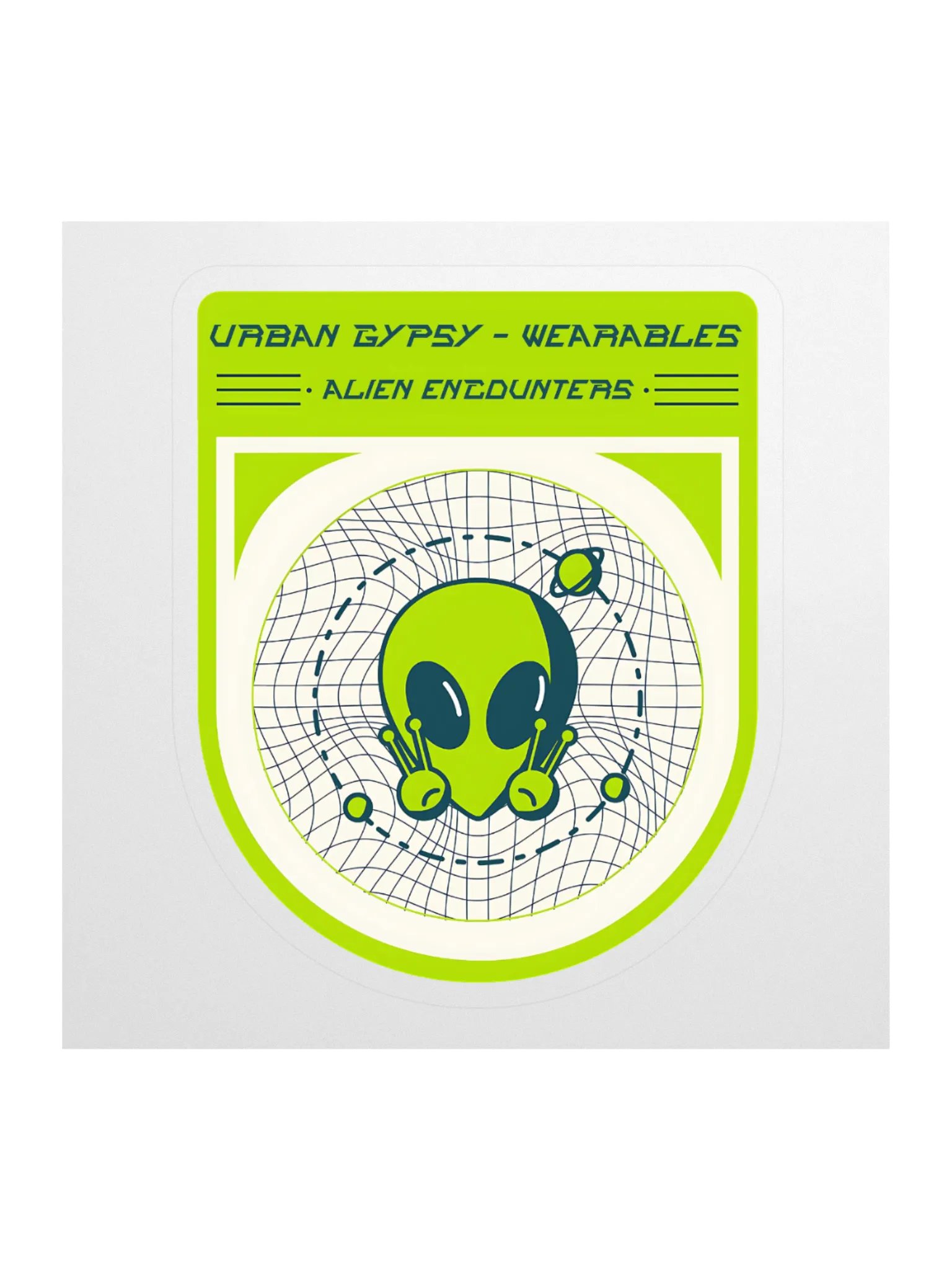 Alien Encounters Kiss Cut Stickers product image (1)
