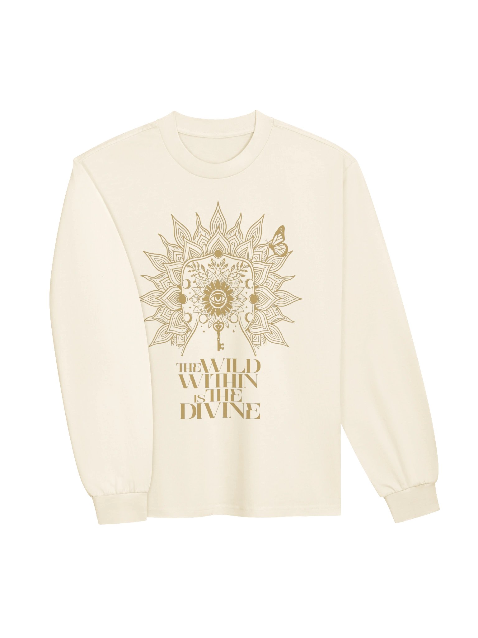 The Wild Within Is the Divine | Unisex Heavyweight Long Sleeve product image (3)