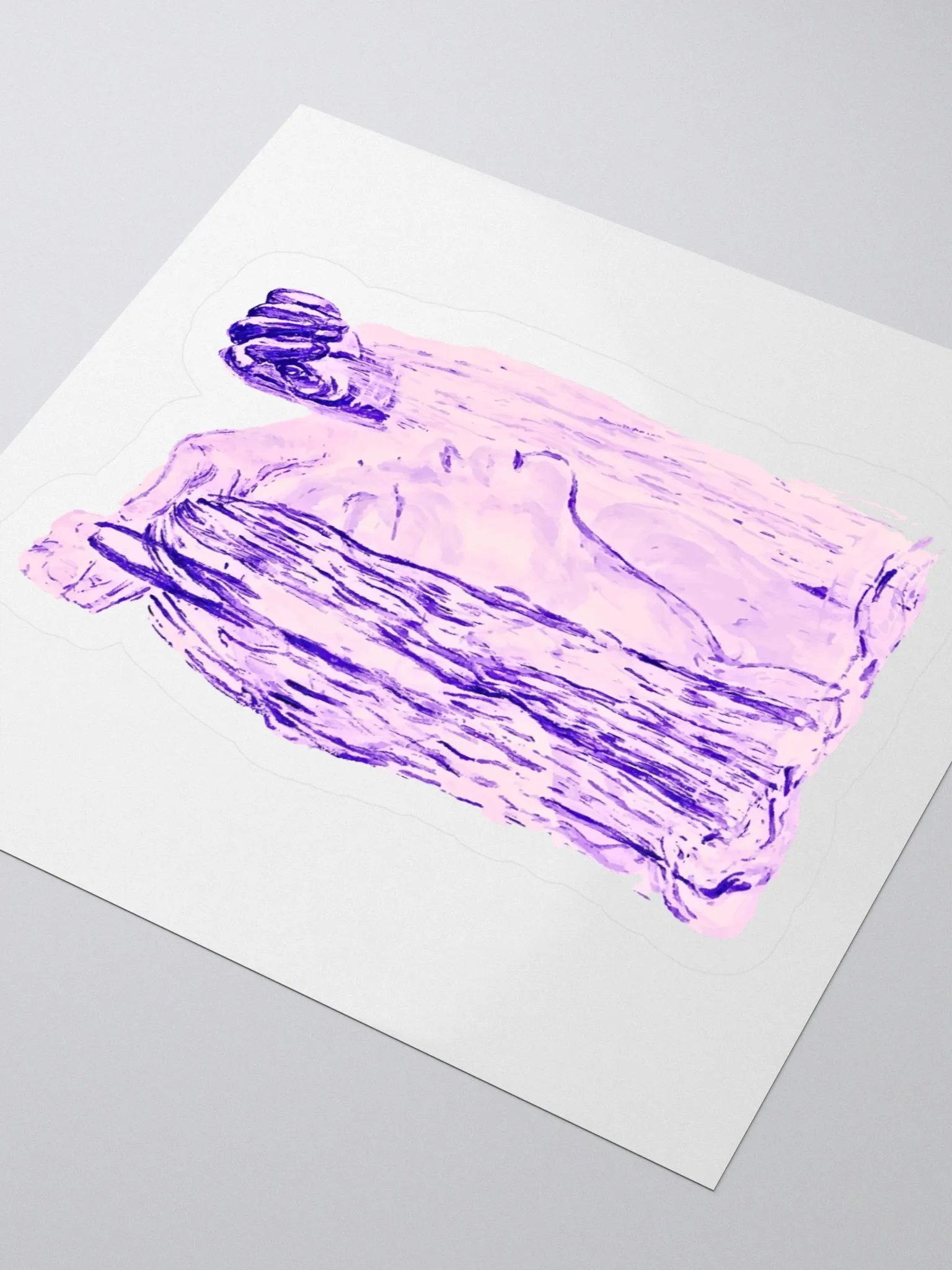 STREAMS OF LIVING WATER _ HIBISCUS STICKER product image (6)