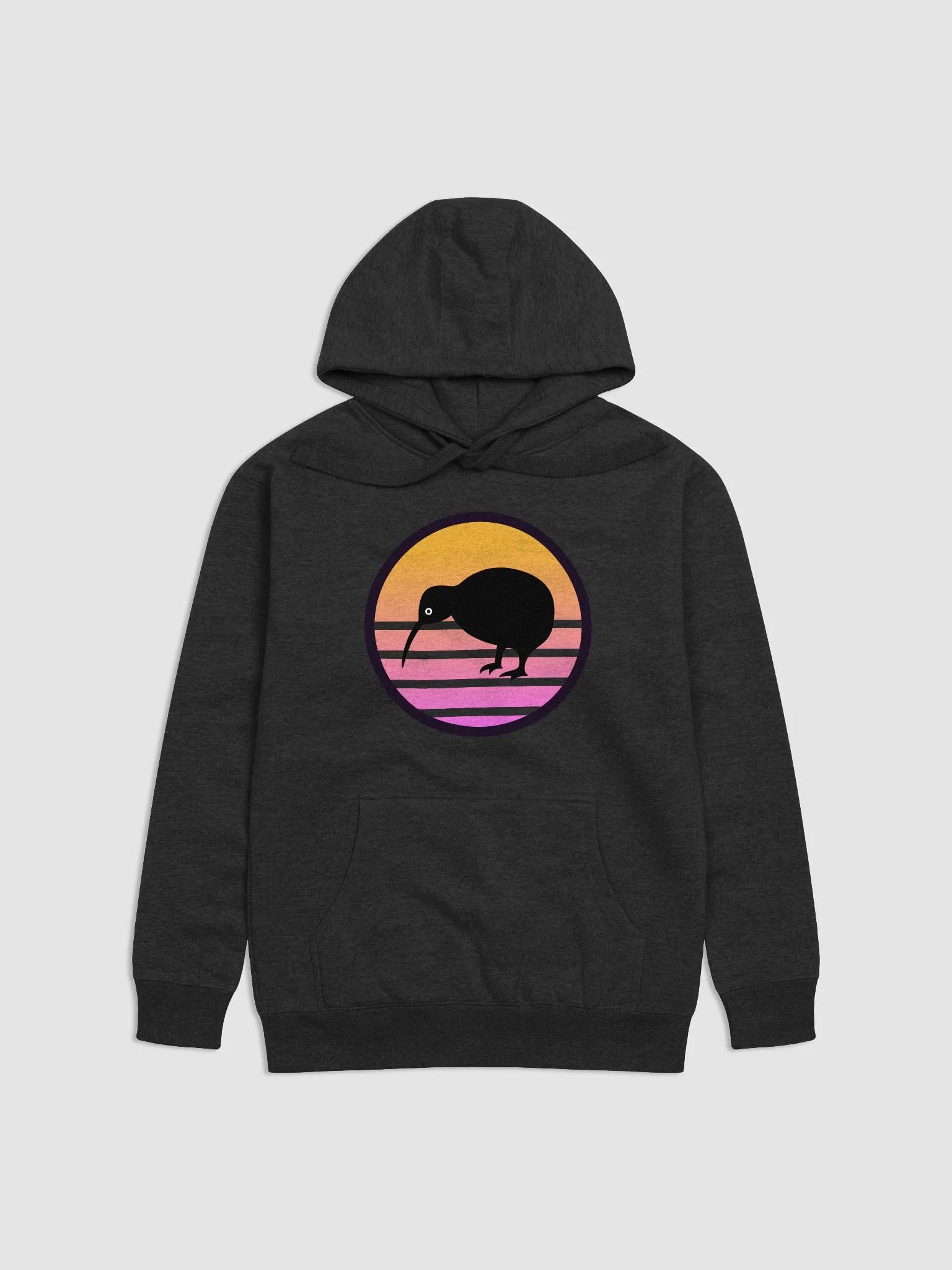 Retro Sunset Kiwi Bird product image (1)