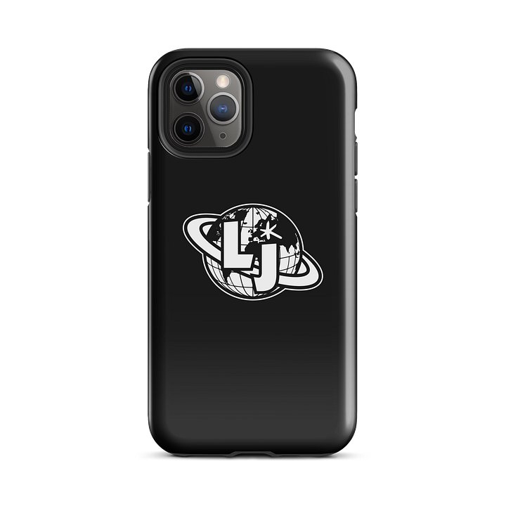"Icon" Tough iPhone Case in Black product image (2)
