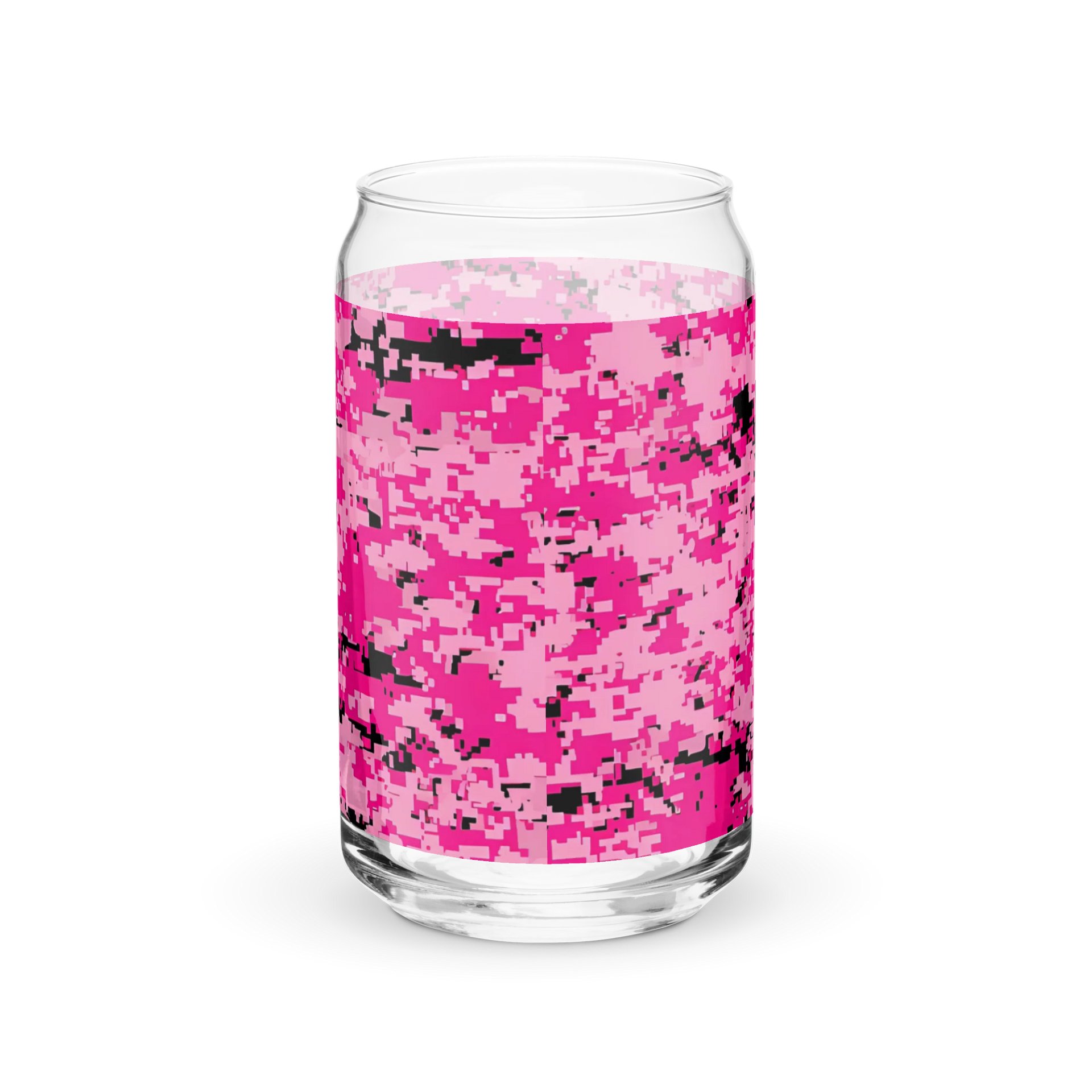 Pixel Pink Glass: Can-Shaped Elegance product image (6)