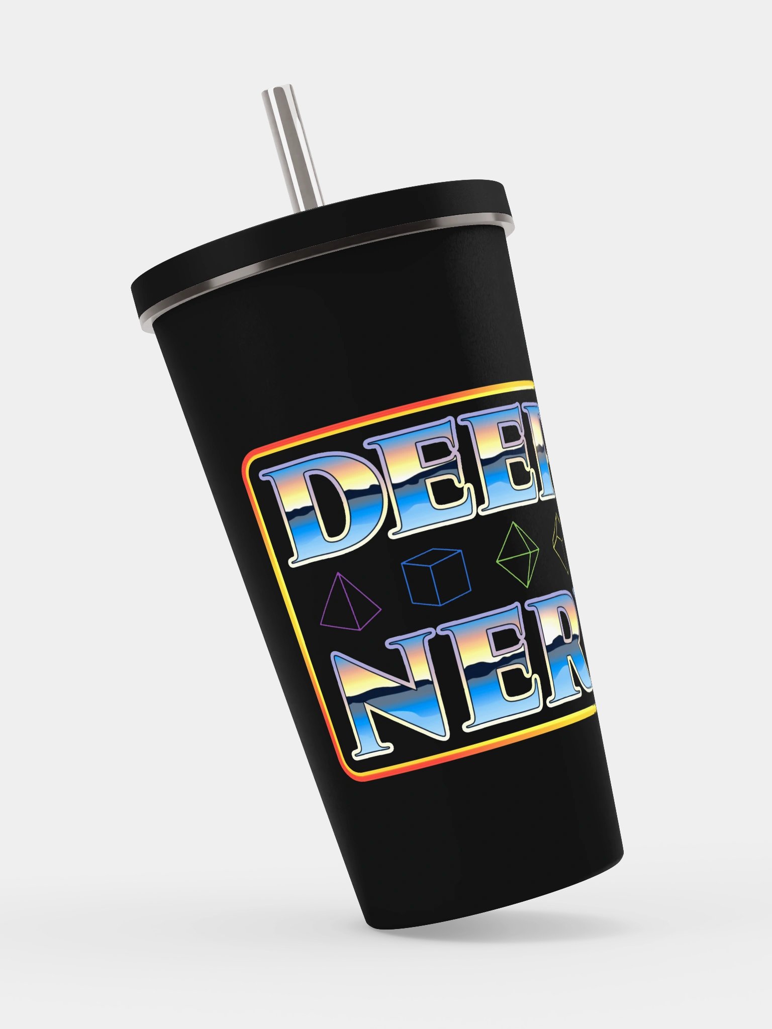 Deeply Nerdy Stainless Steel Insulated Tumbler product image (2)