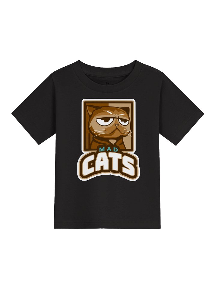 Mad Cats Grumpy Brown Cat Baby Tee product image (2)