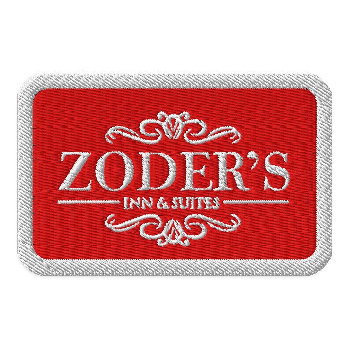 Zoder Patch (Red + White) product image (1)