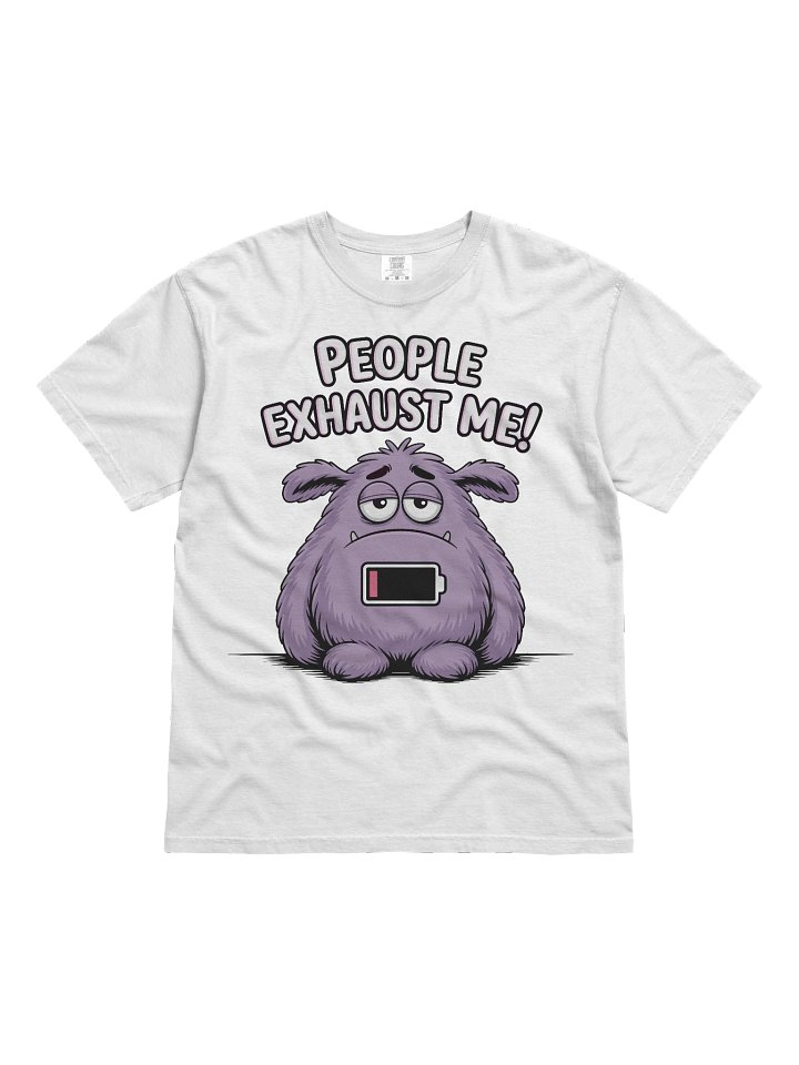 Fun and Quirky Monster Cartoon Mascot Tee for Casual Wear product image (1)