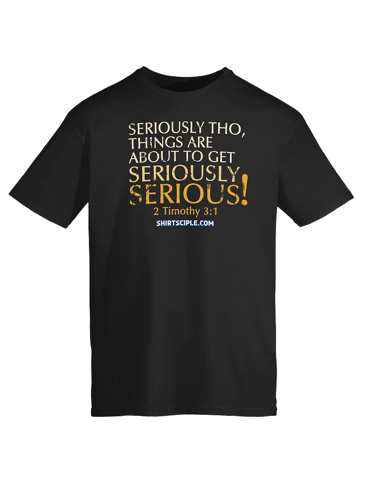 Seriously Serious T-Shirt product image (3)