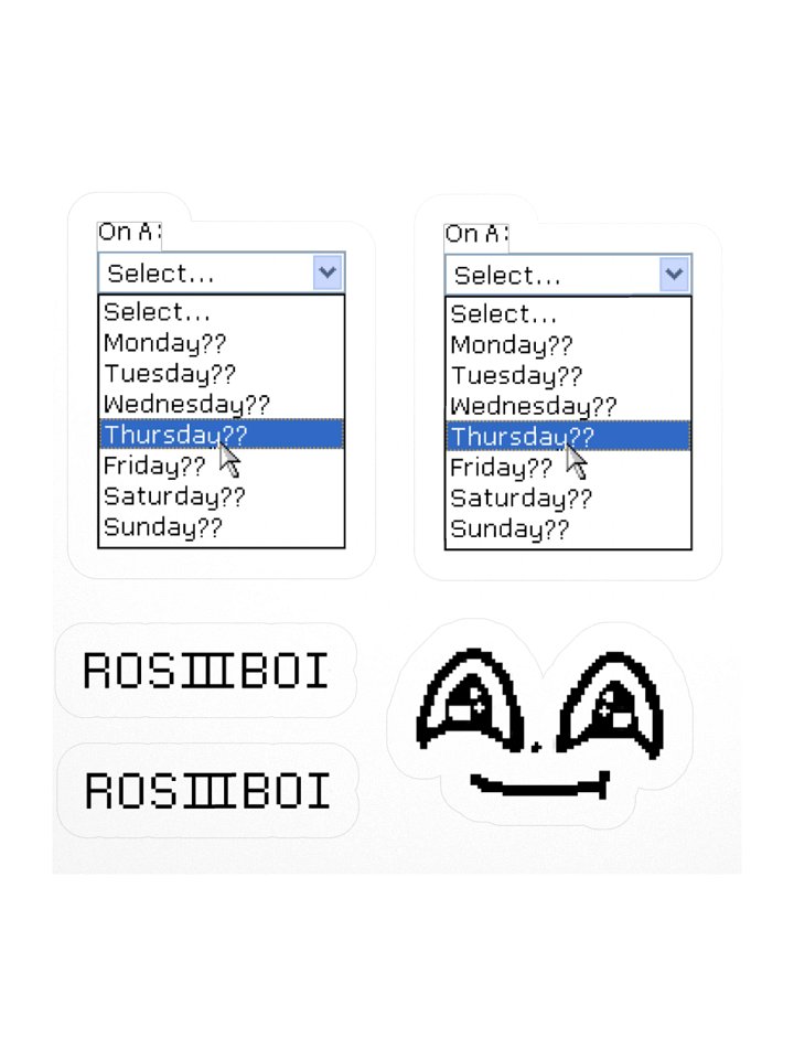 On A Fu*kin Sticker Sheet product image (3)