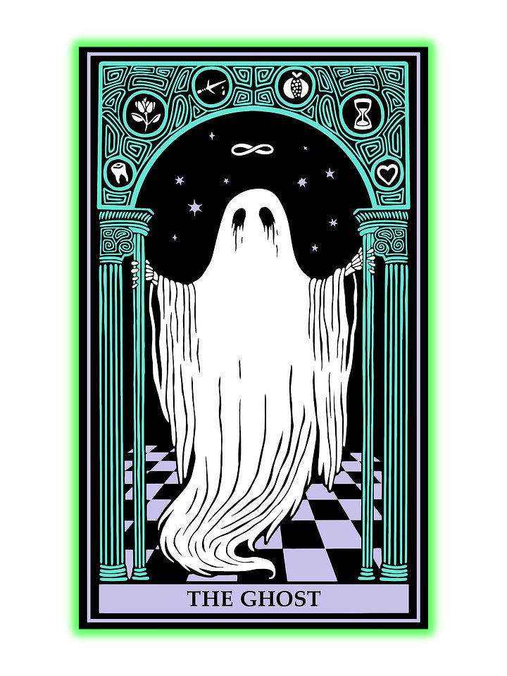 The Ghost Tarot Print product image (1)