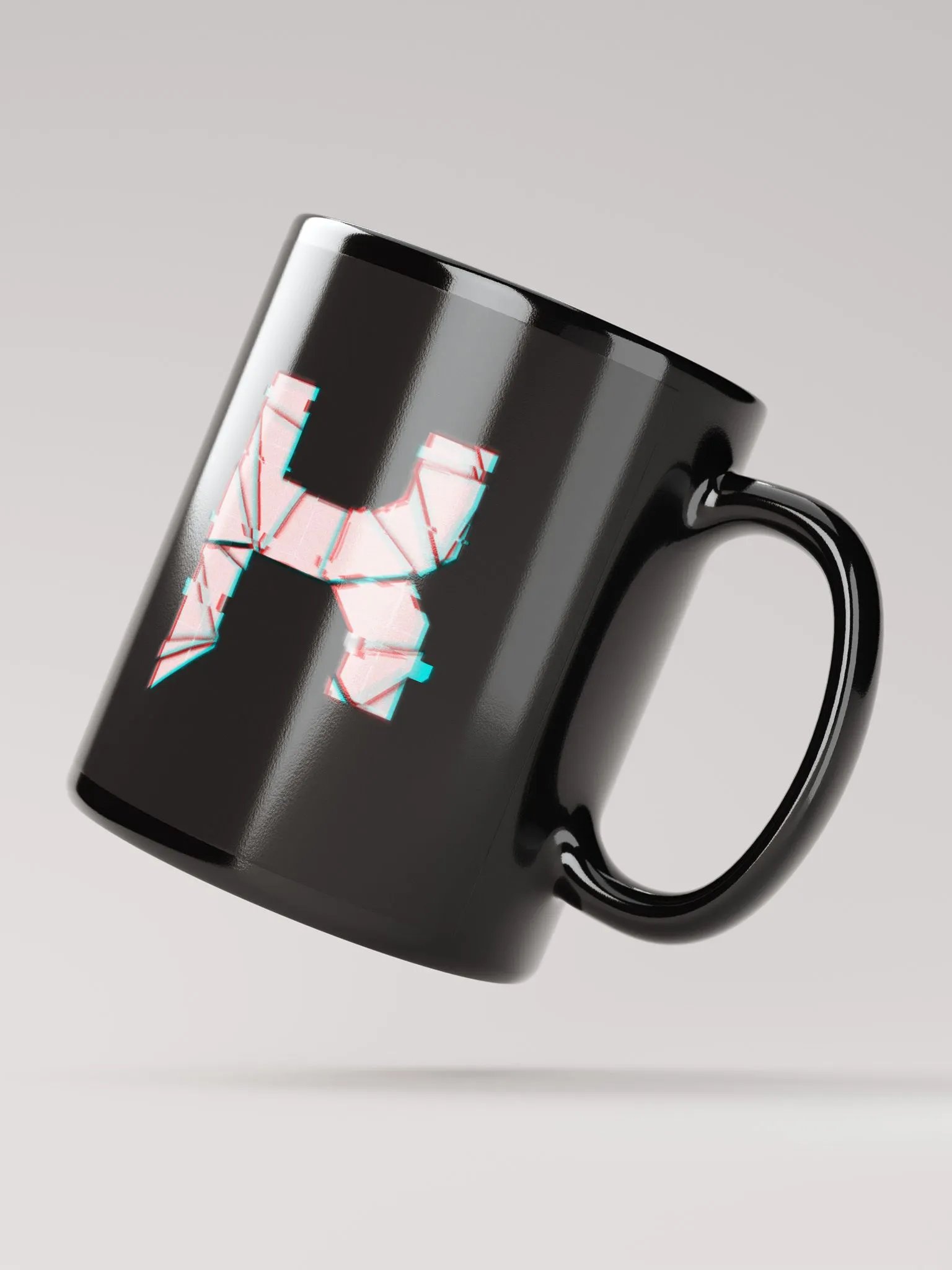 "K" Logo Black 11oz Mug product image (4)