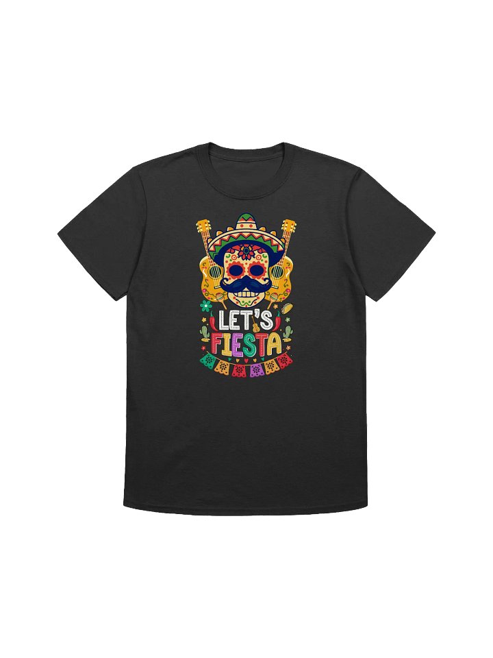 Cinco de Mayo Sugar Skull - Let's Fiesta Celebration T-Shirt product image (3)