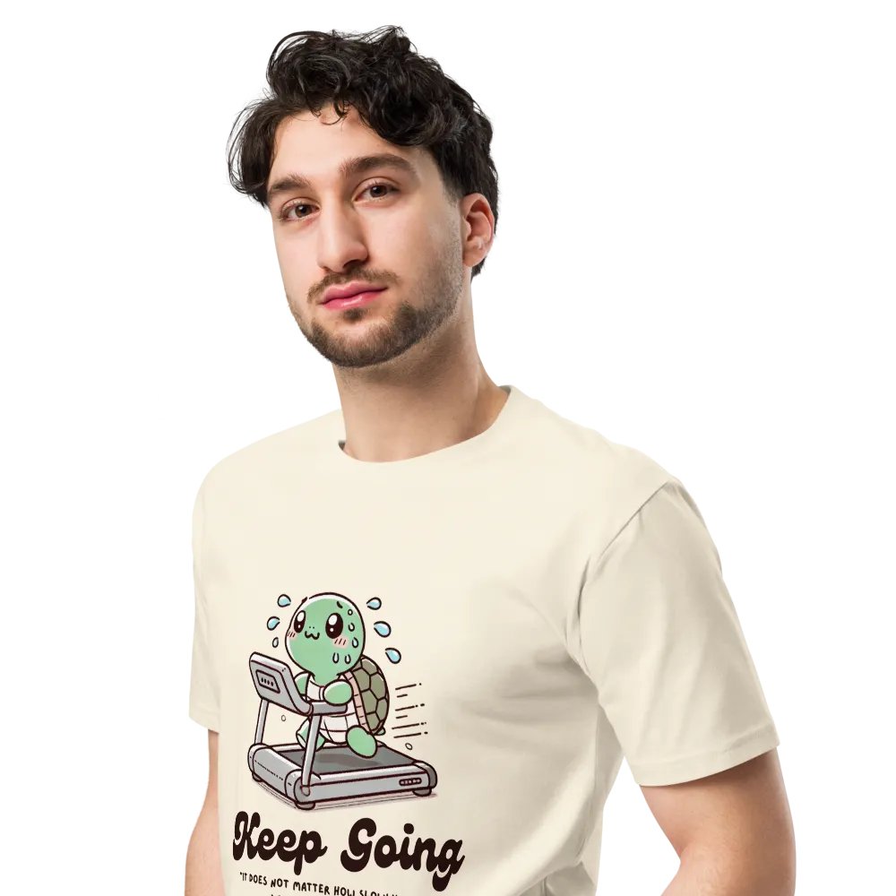 Keep Going Turtle Premium T-Shirt product image (5)
