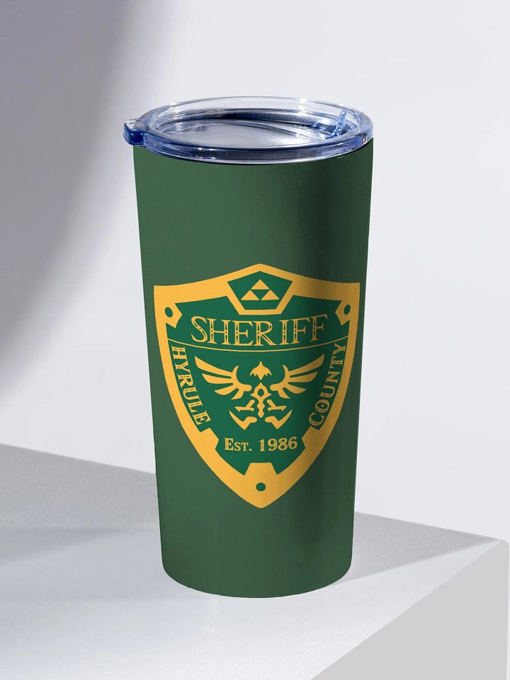Hyrule County Sheriff 20oz Stainless Steel Tumbler product image (2)
