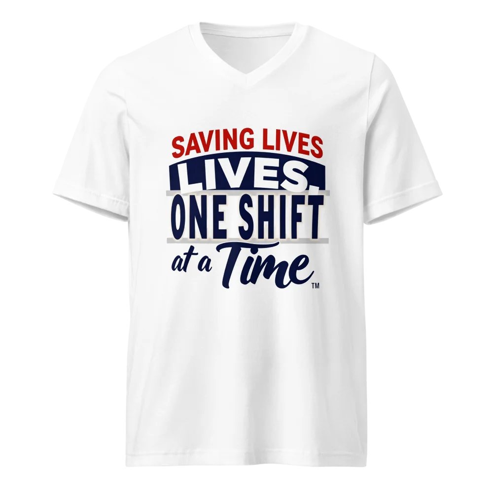Heroic V-Neck Tee: Saving Lives Collection product image (1)