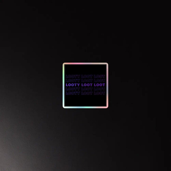 Looty Holo Sticker product image (4)