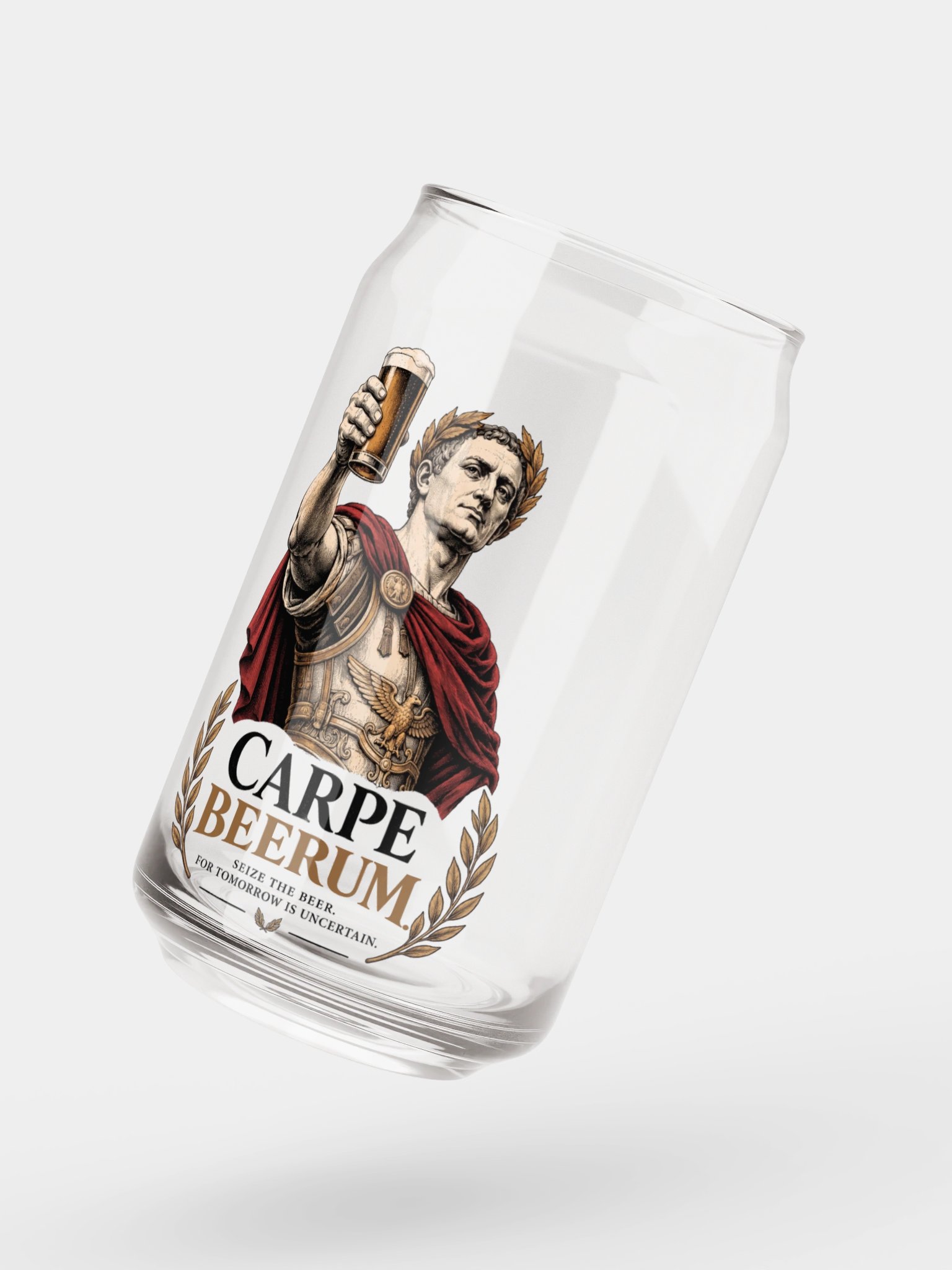 Carpe Beerum Roman Beer Glass product image (6)