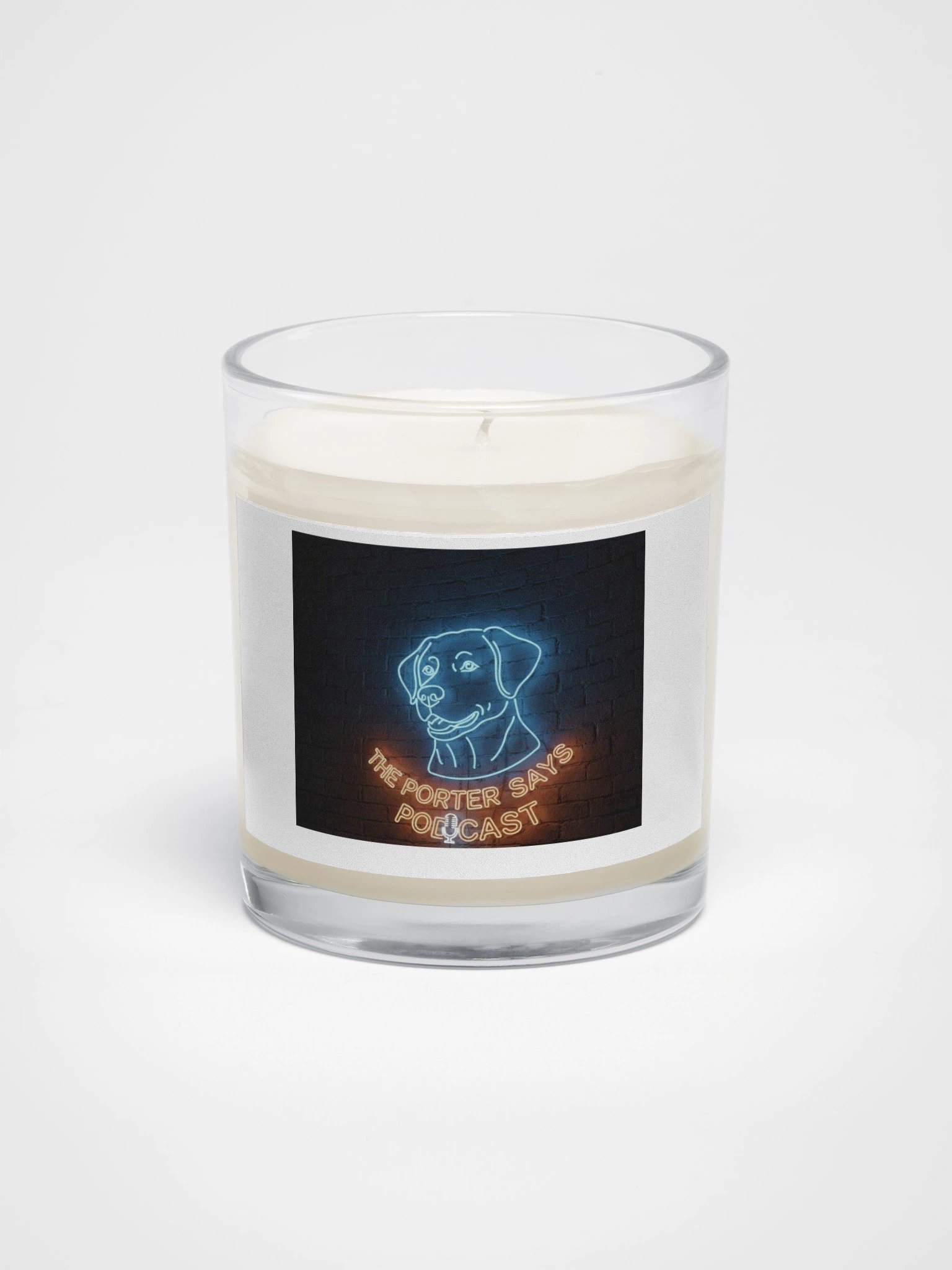 The Porter Says Podcast Candle product image (1)