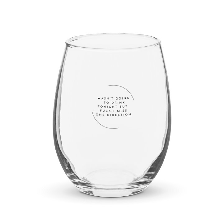 I MISS ONE DIRECTION WINE GLASS product image (1)