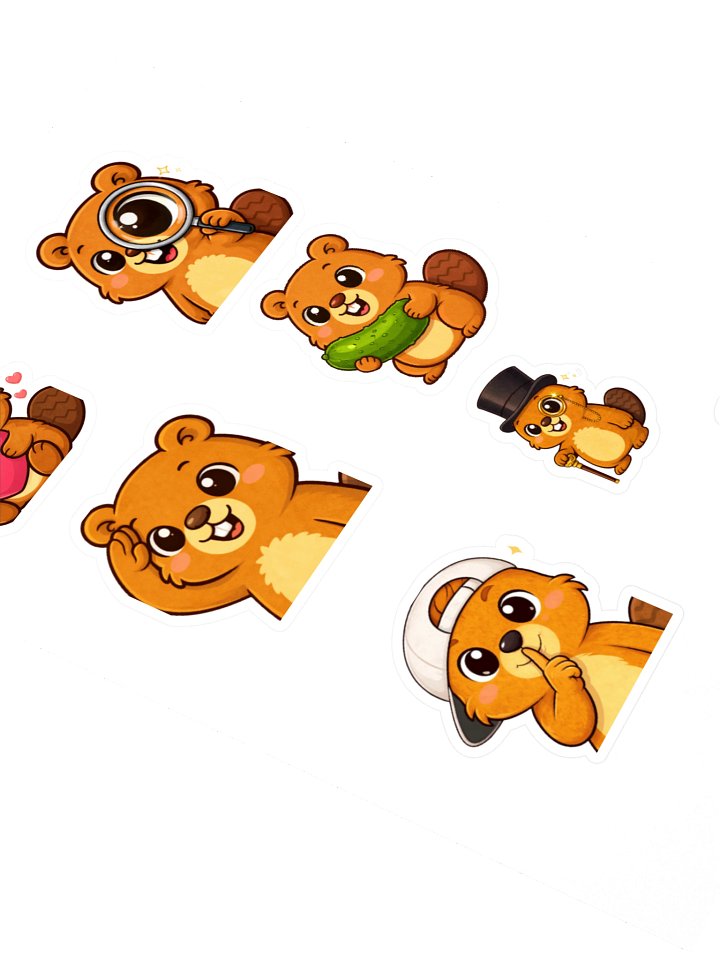 Sir Beaverton Stickers product image (2)