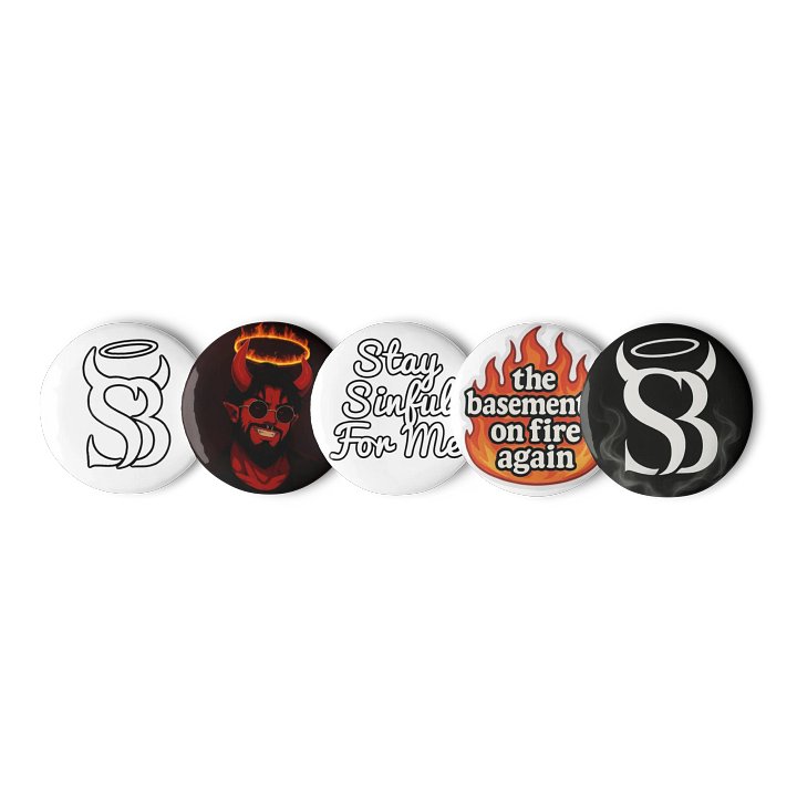 Sinful Baritone Pin Set 5ct product image (1)