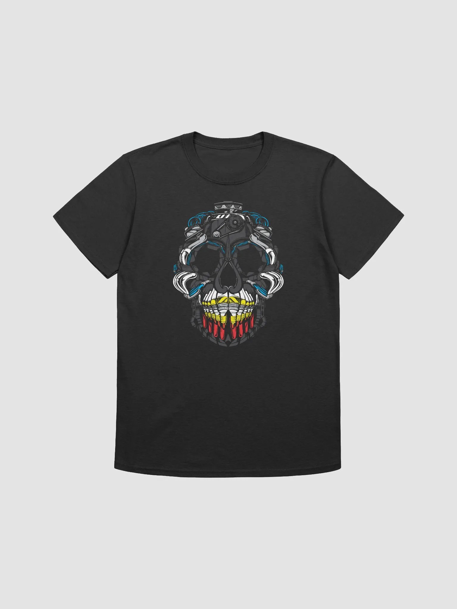 Mechanical Skull Unisex Tee product image (1)
