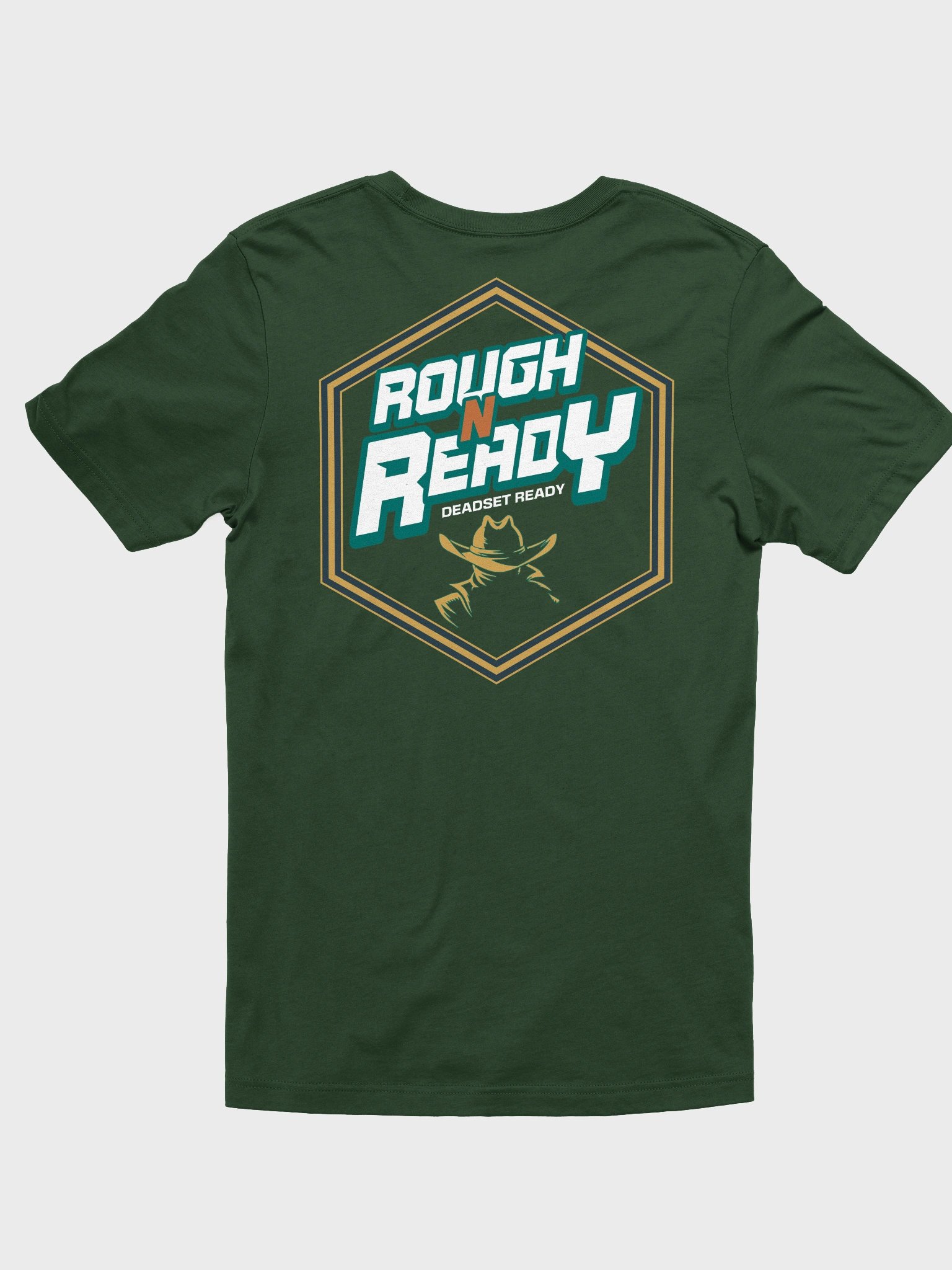 Rough N Ready Cowboy Badge T-Shirt product image (2)