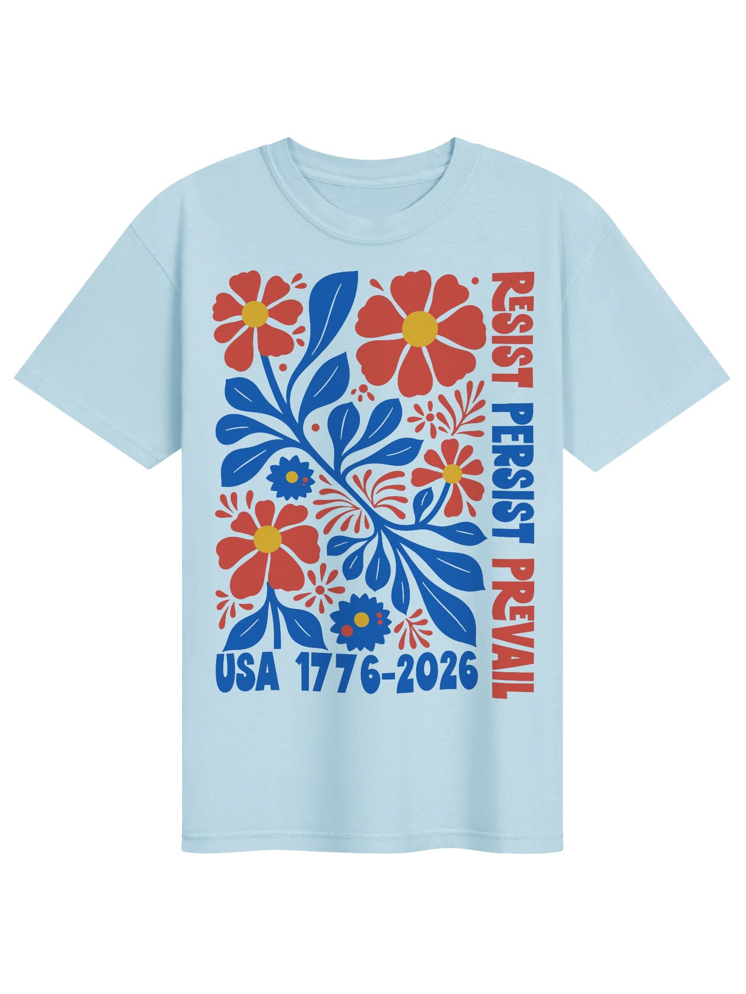 USA 250th Anniversary Resist Persist Prevail T-Shirt product image (35)