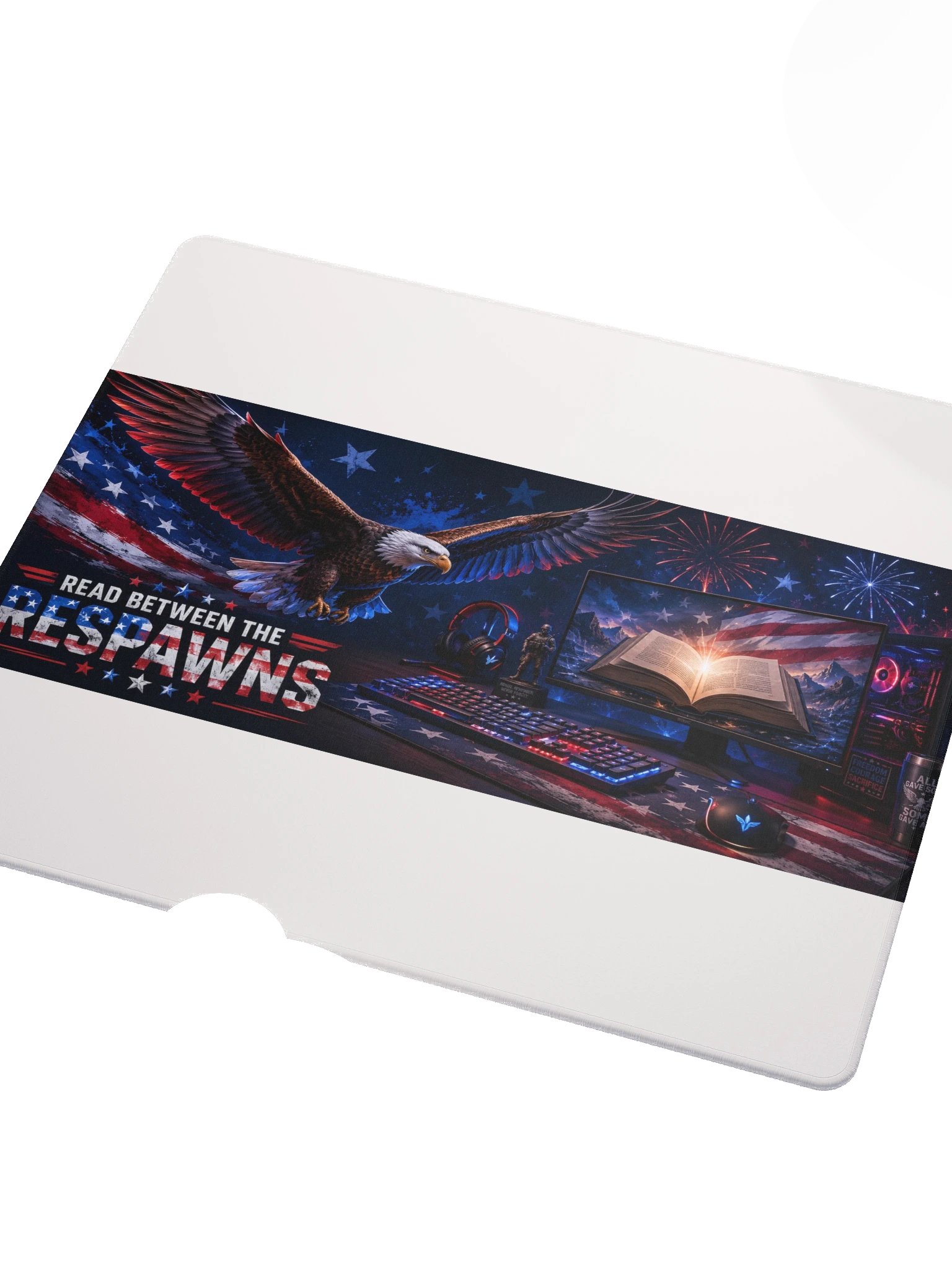 Read Between the Respawns Gaming Mouse Pad product image (3)