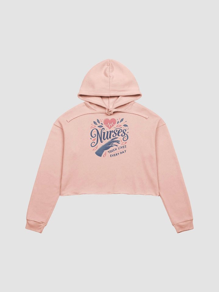 Nurse's Heartfelt Crop Hoodie product image (1)