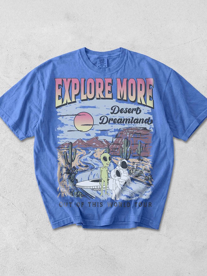 Explore More Desert Dreamland Shirt – Out of This World Arizona Travel Tee product image (1)