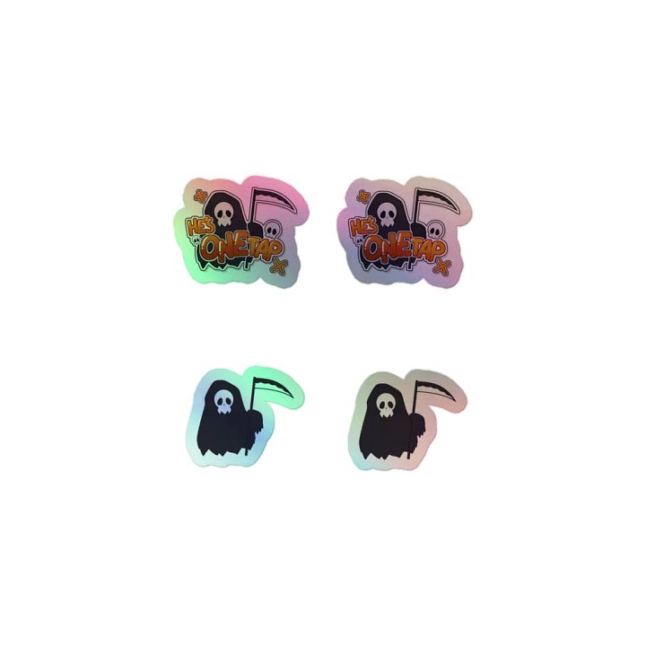 Holographic One Tap Sticker Collection product image (1)