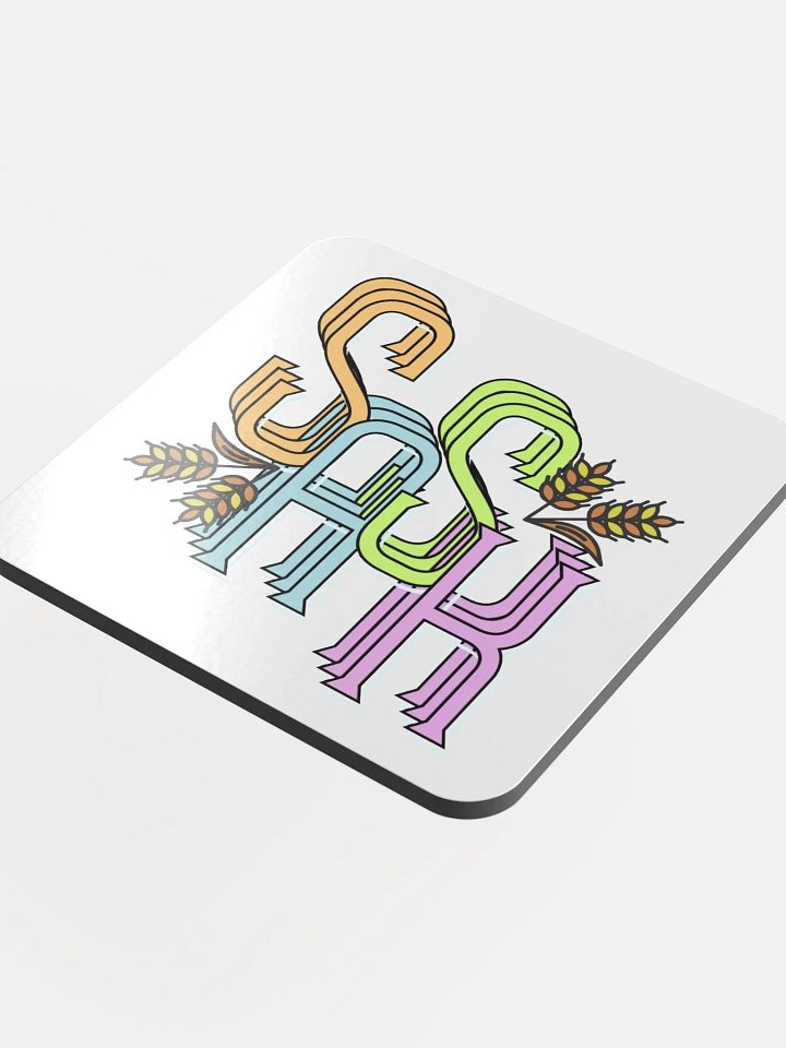 Sask Saskatoon Saskatchewan Harvest Cork Coaster Set product image (1)