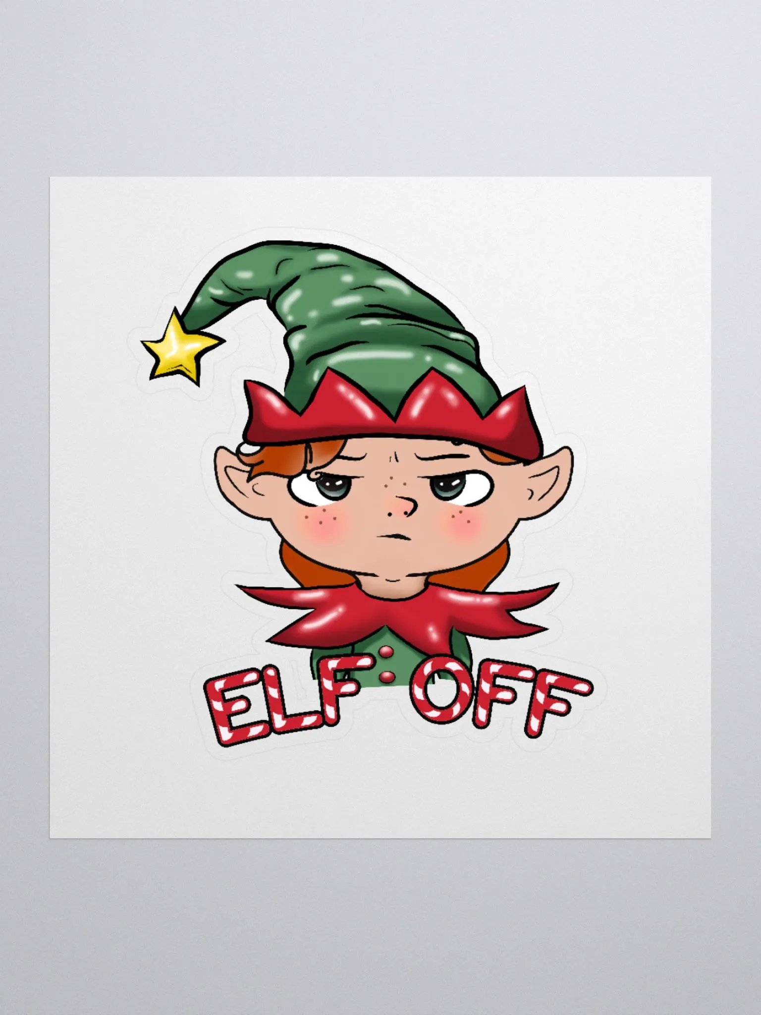 Elf Off Sticker product image (1)