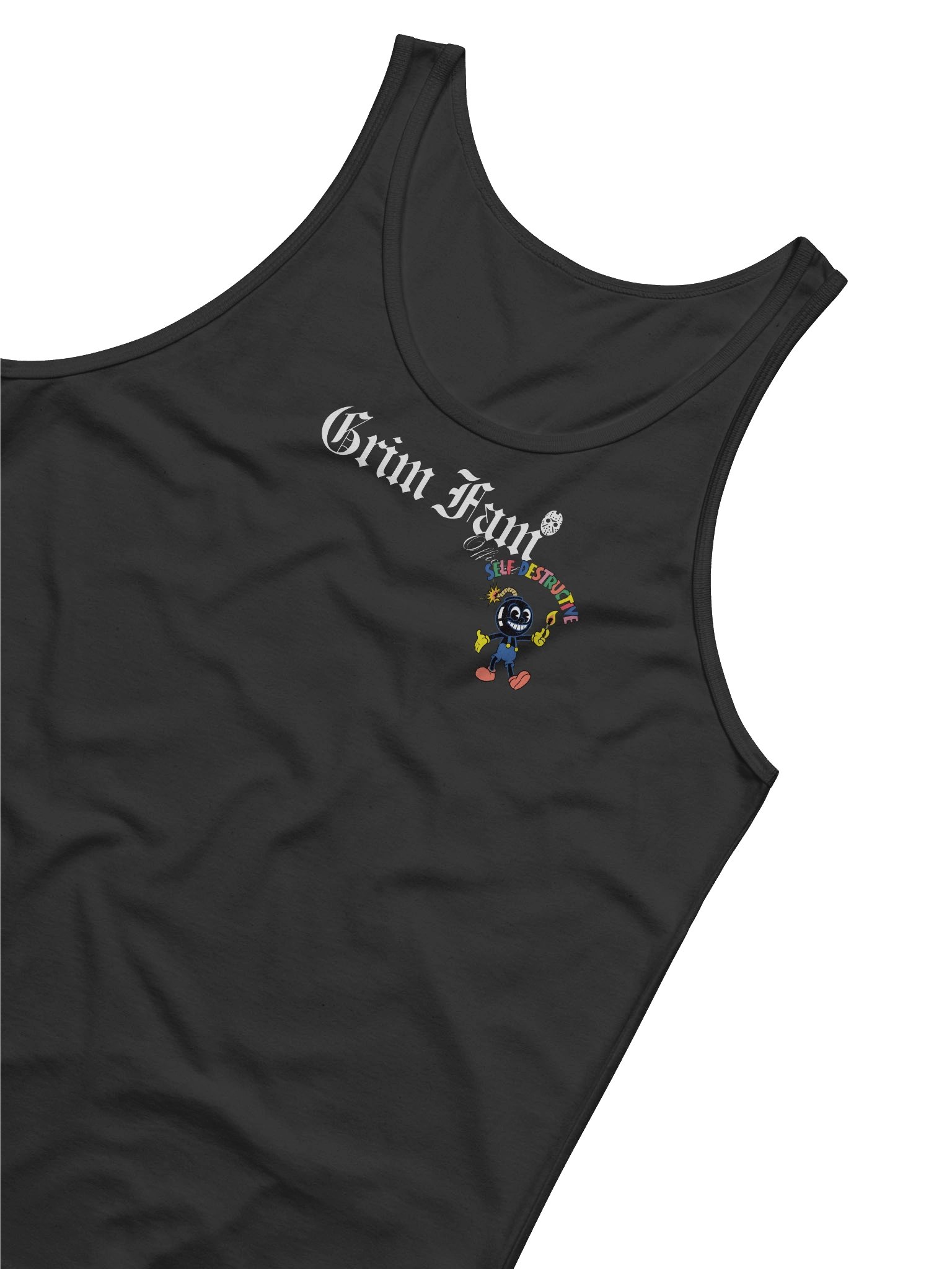 GRIMFAM – THE SELF-DESTRUCTIVE TANKTOP/SINGLET #1 product image (4)