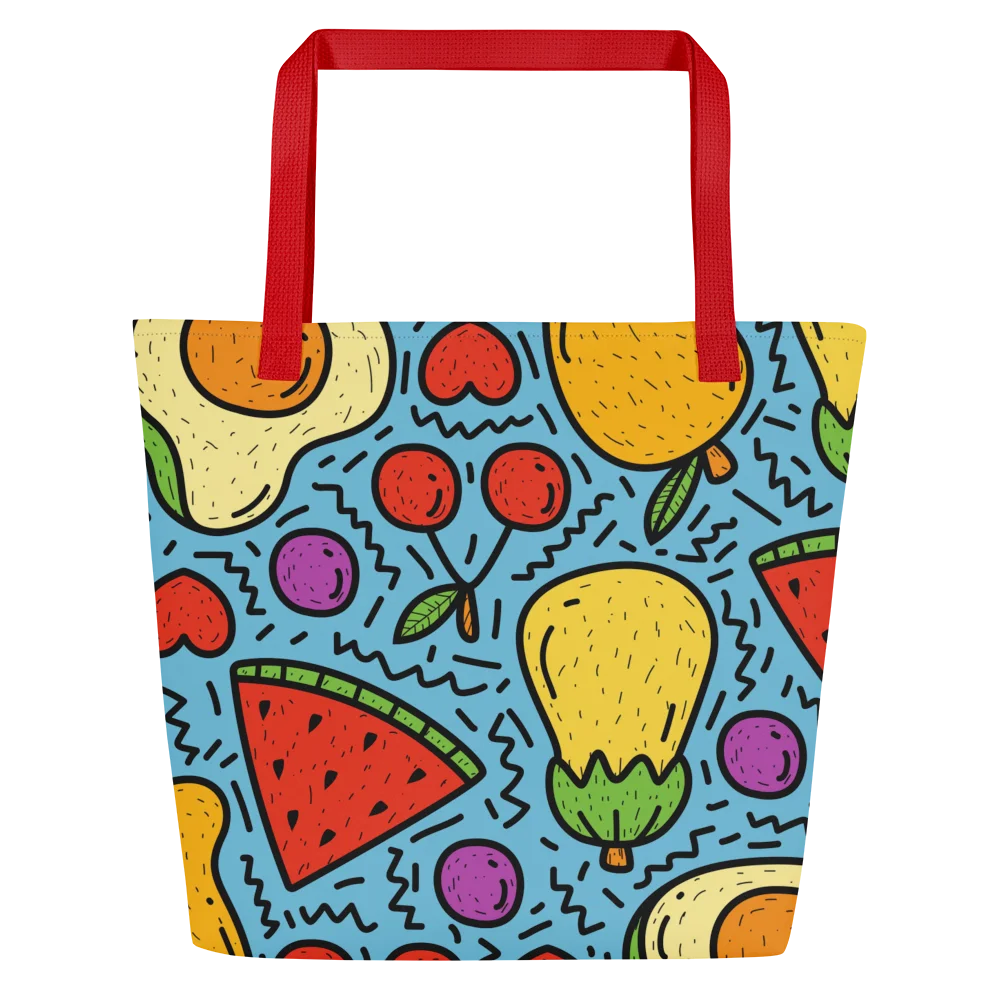 Fresh Fruit Pop Art Tote Bag product image (5)