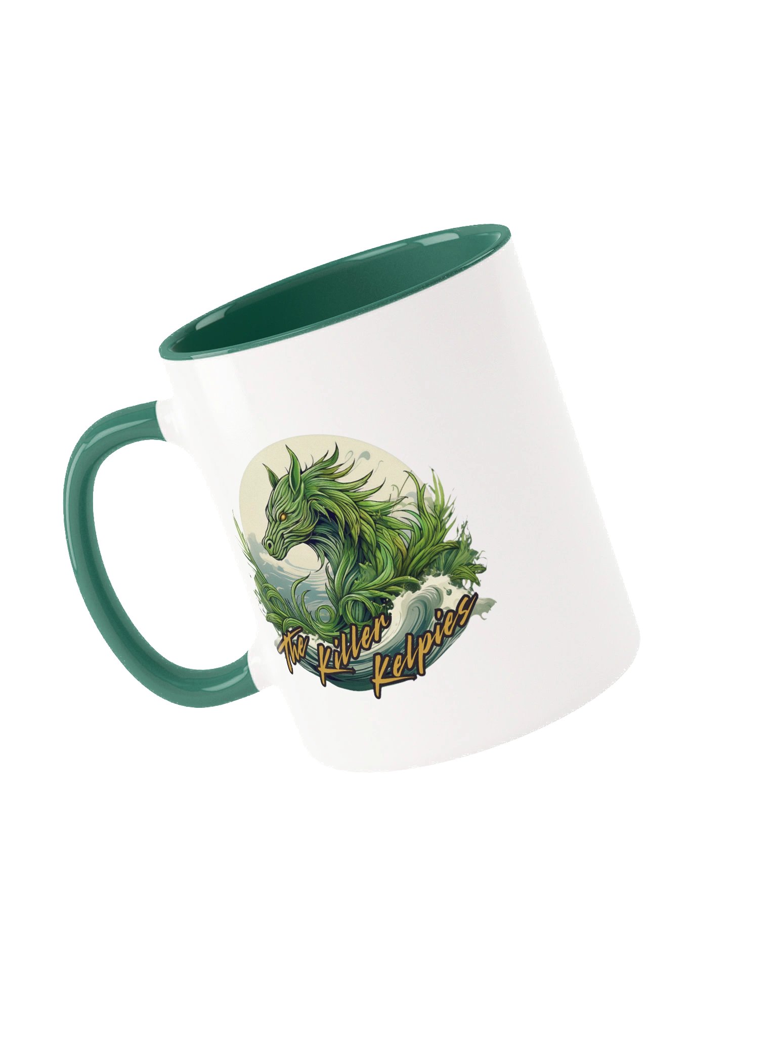 Killer Kelpies Team Ceramic Mug with Color Inside product image (9)