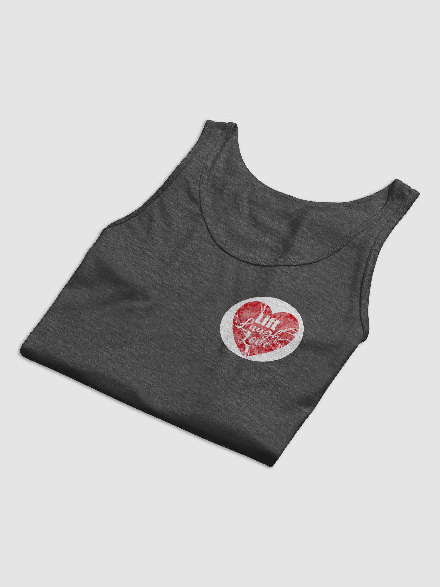 Lift Laugh Love Red Heartbreak Tank Top product image (24)