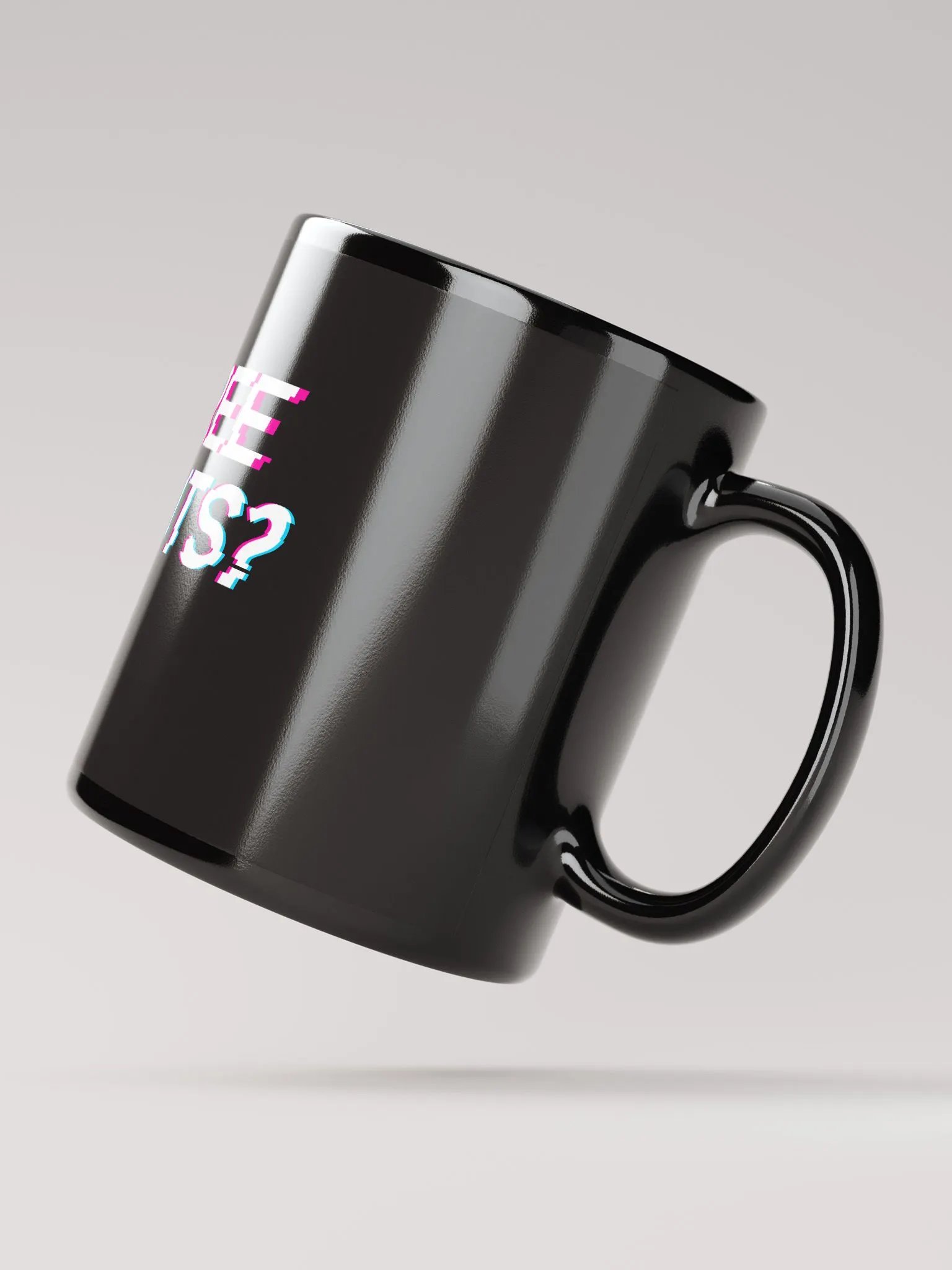 Free Nuts? Black Glossy Mug product image (4)
