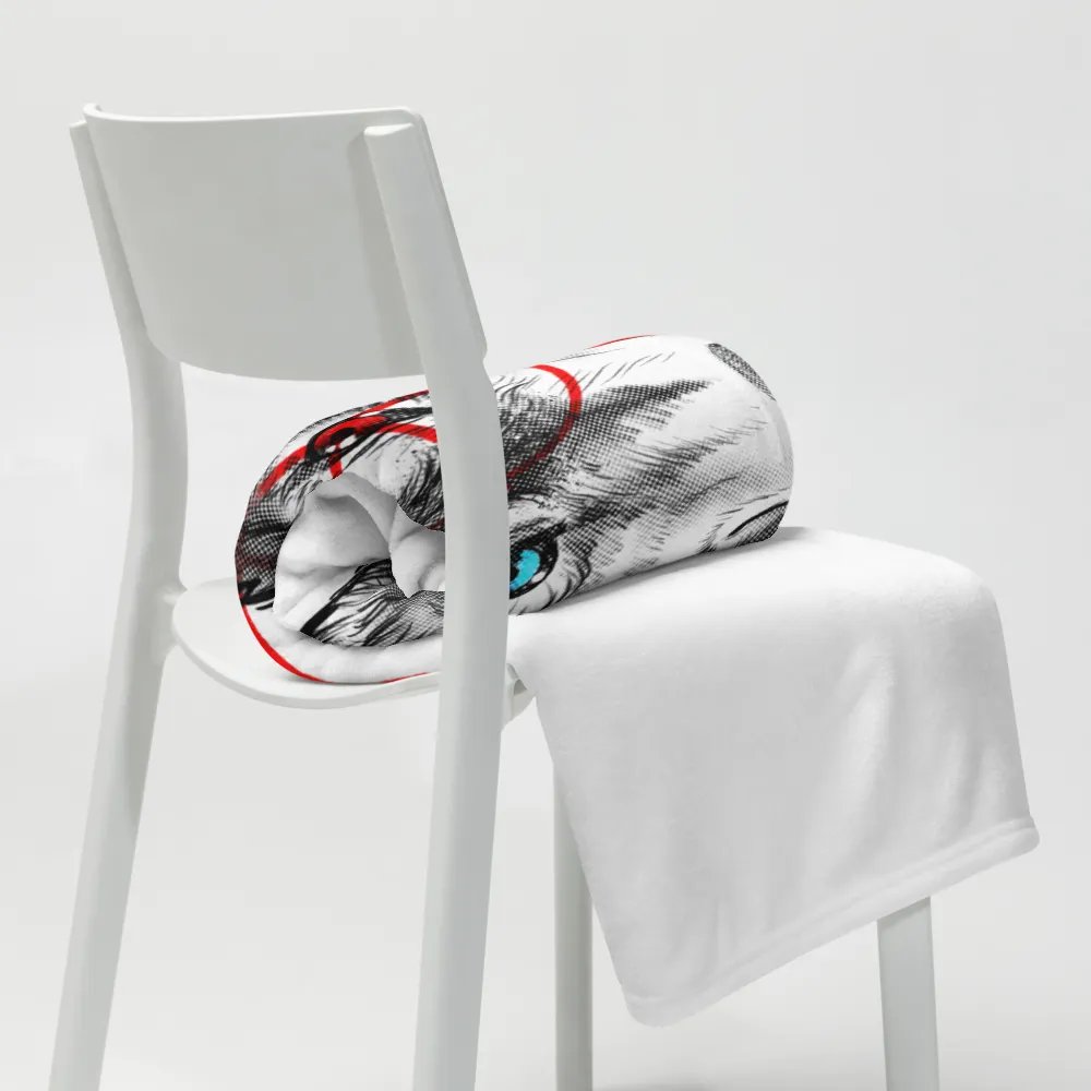 Intense Wolf/Shina4 Throw Blanket product image (11)