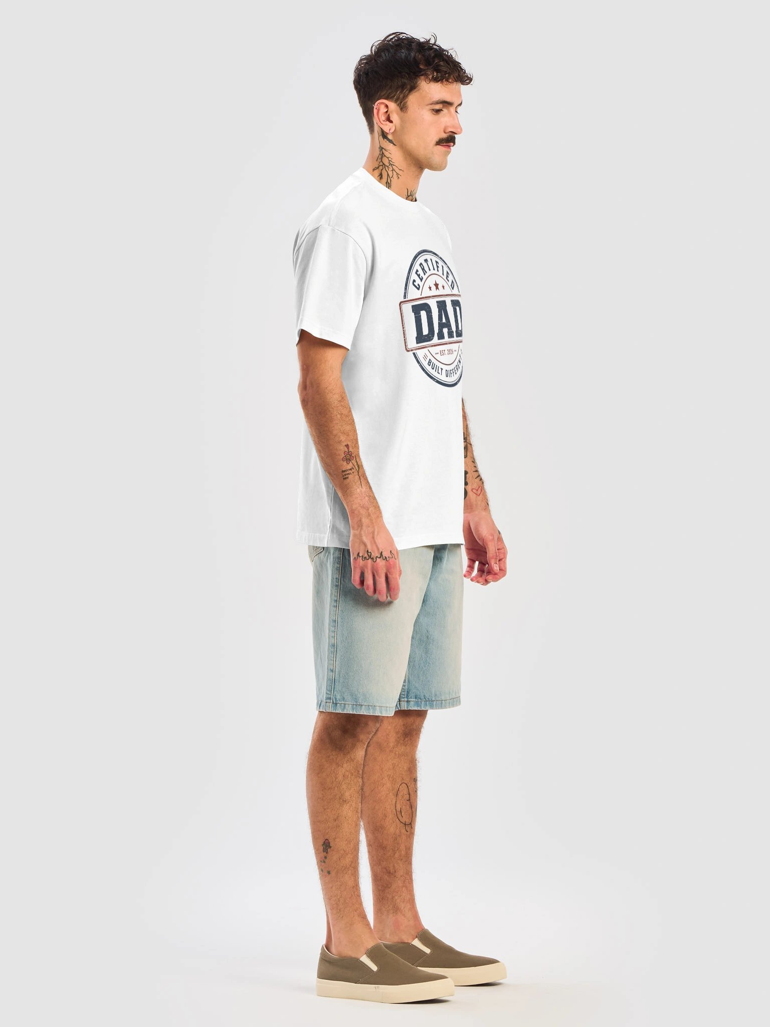 First Father's Day 2026 Gift | Certified Dad Vintage T-Shirt product image (2)