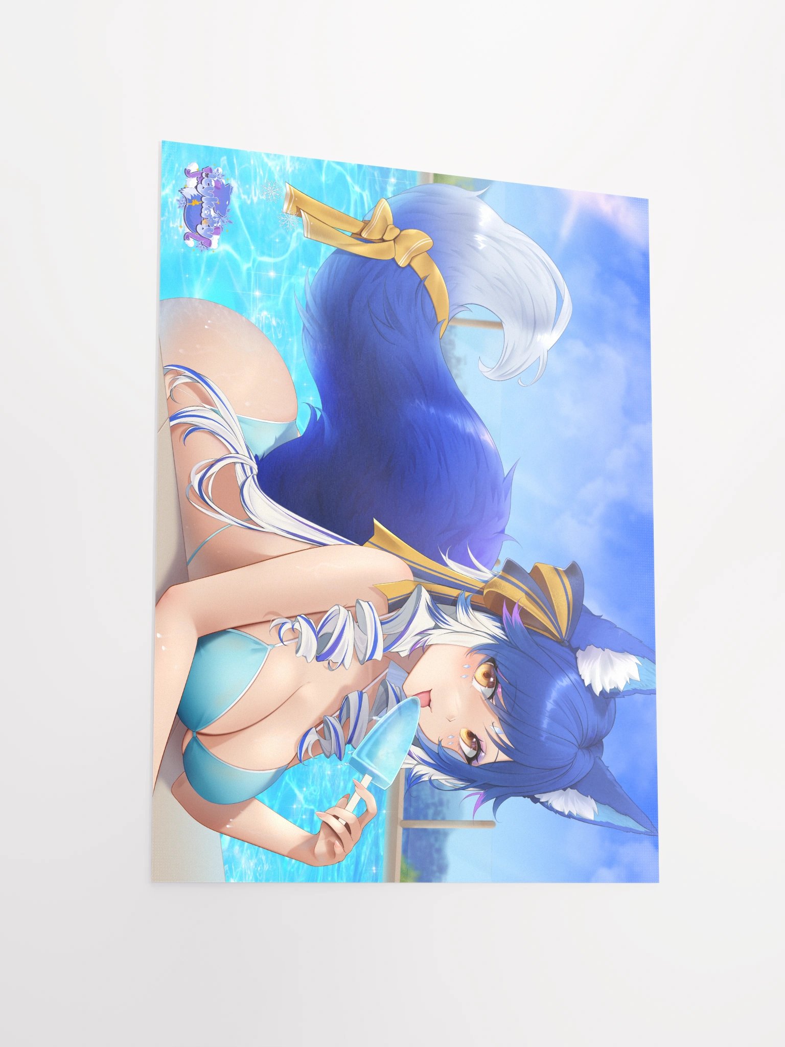 Poster A3 ~ Summer Pool product image (3)