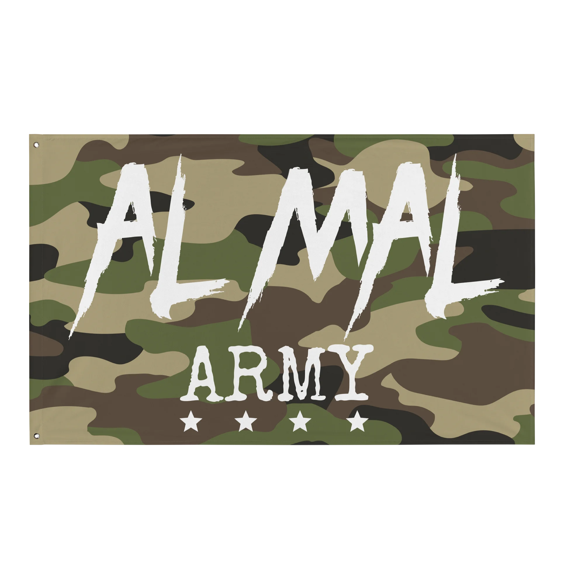 AL MAL ARMY Green Camo Flag product image (1)