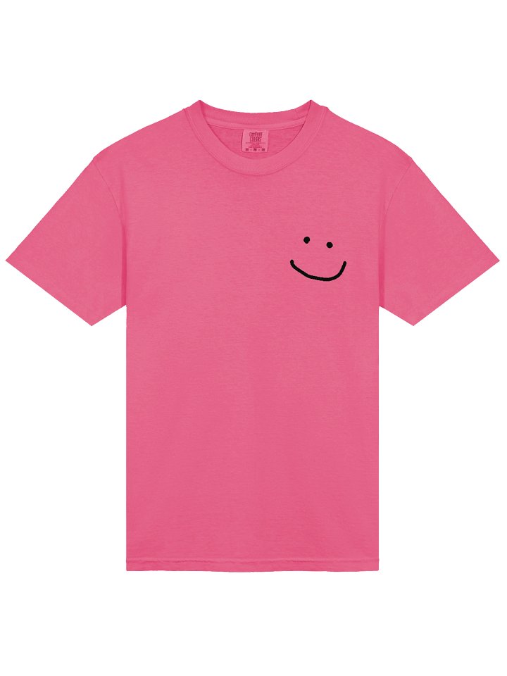 Smiley tee (with back) product image (1)