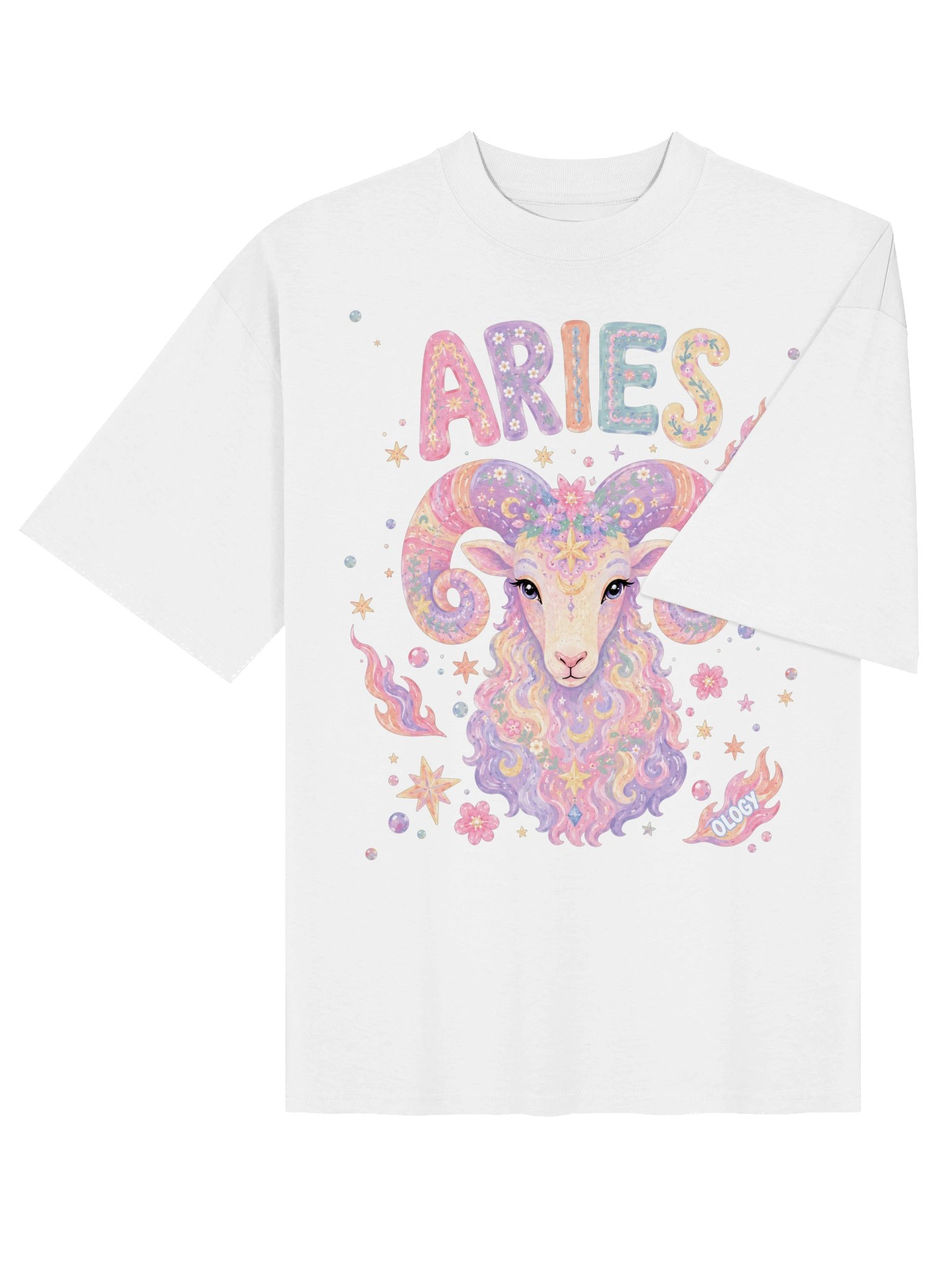 Aries Astro Pop Oversized Tee product image (13)