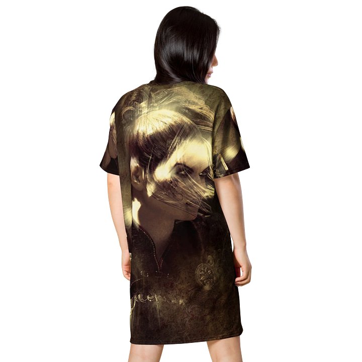 'Grey Day' All-Over T-Shirt Dress product image (2)