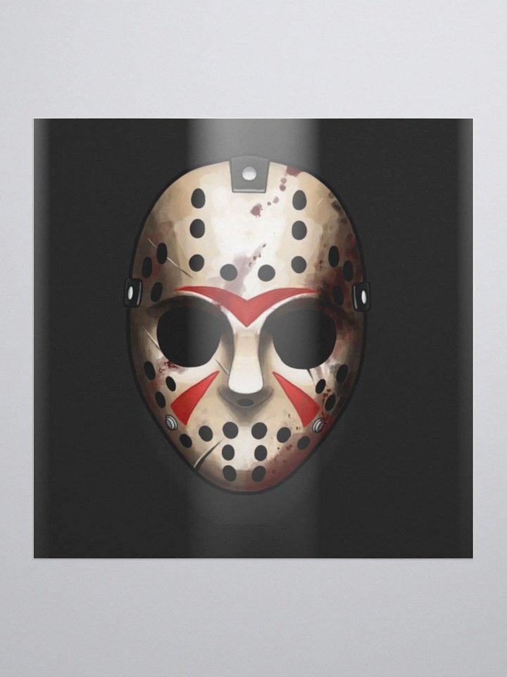 Jason Voorhees high gloss sticker/Different Sizes product image (1)