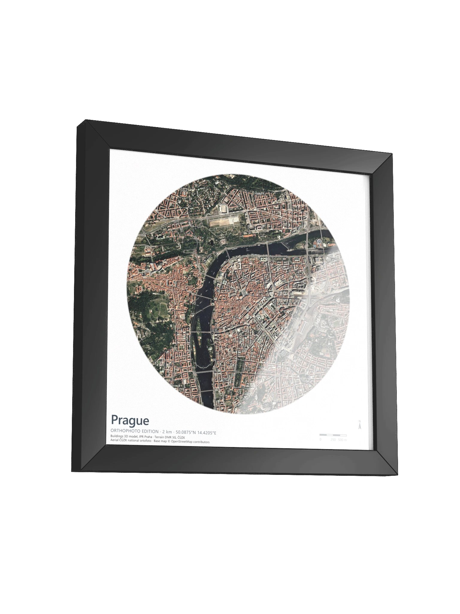 Prague: 3D City Aerial Map product image (12)