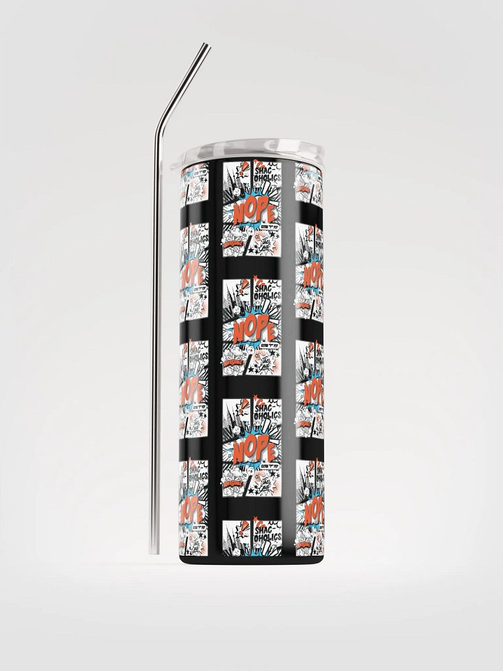 Shac-oholics Comic Blast Tumbler - Orange 