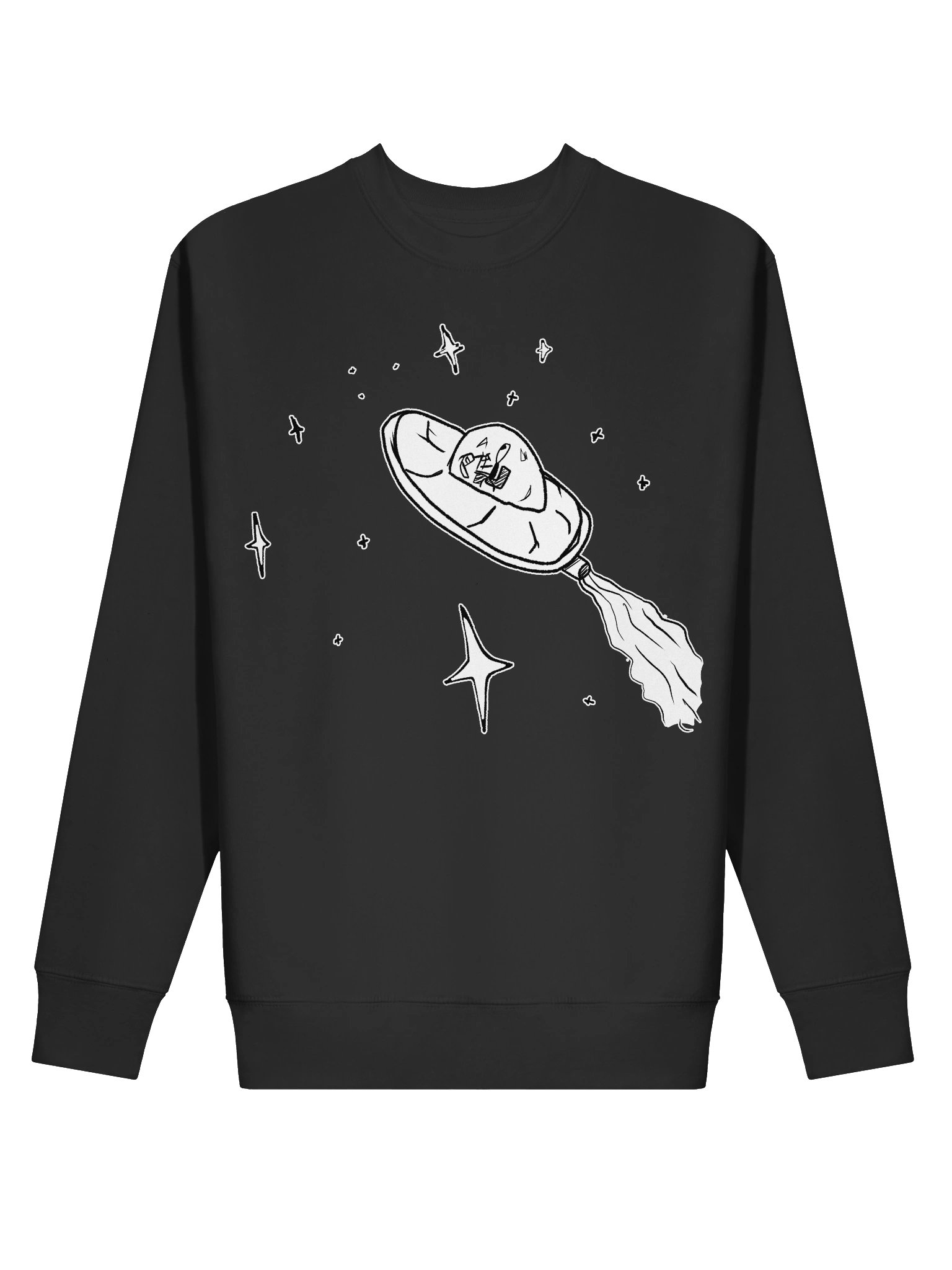 Unfinished Forgotten Outline Sweatshirt product image (2)