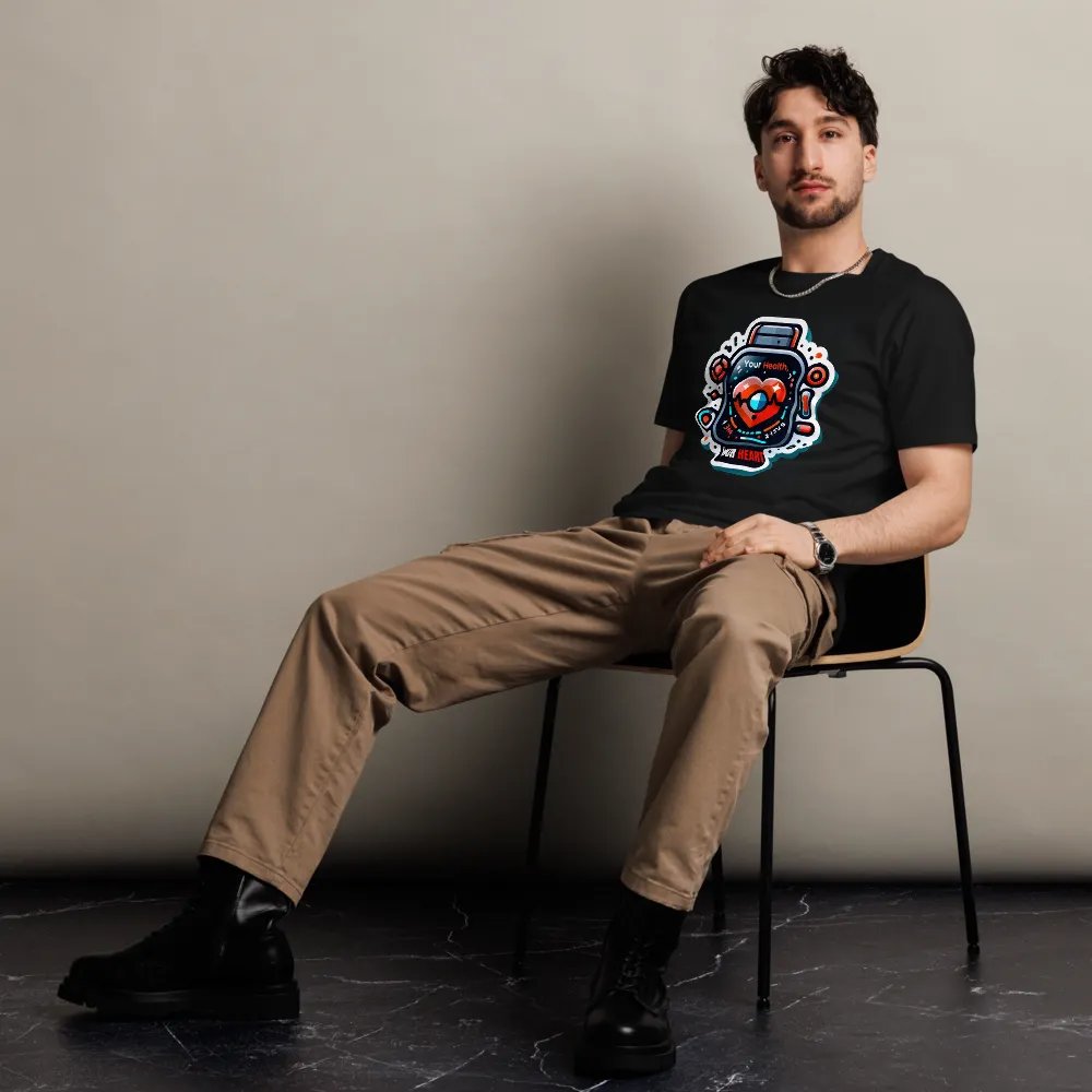 Heartbeat ECG Tracker T-Shirt product image (7)